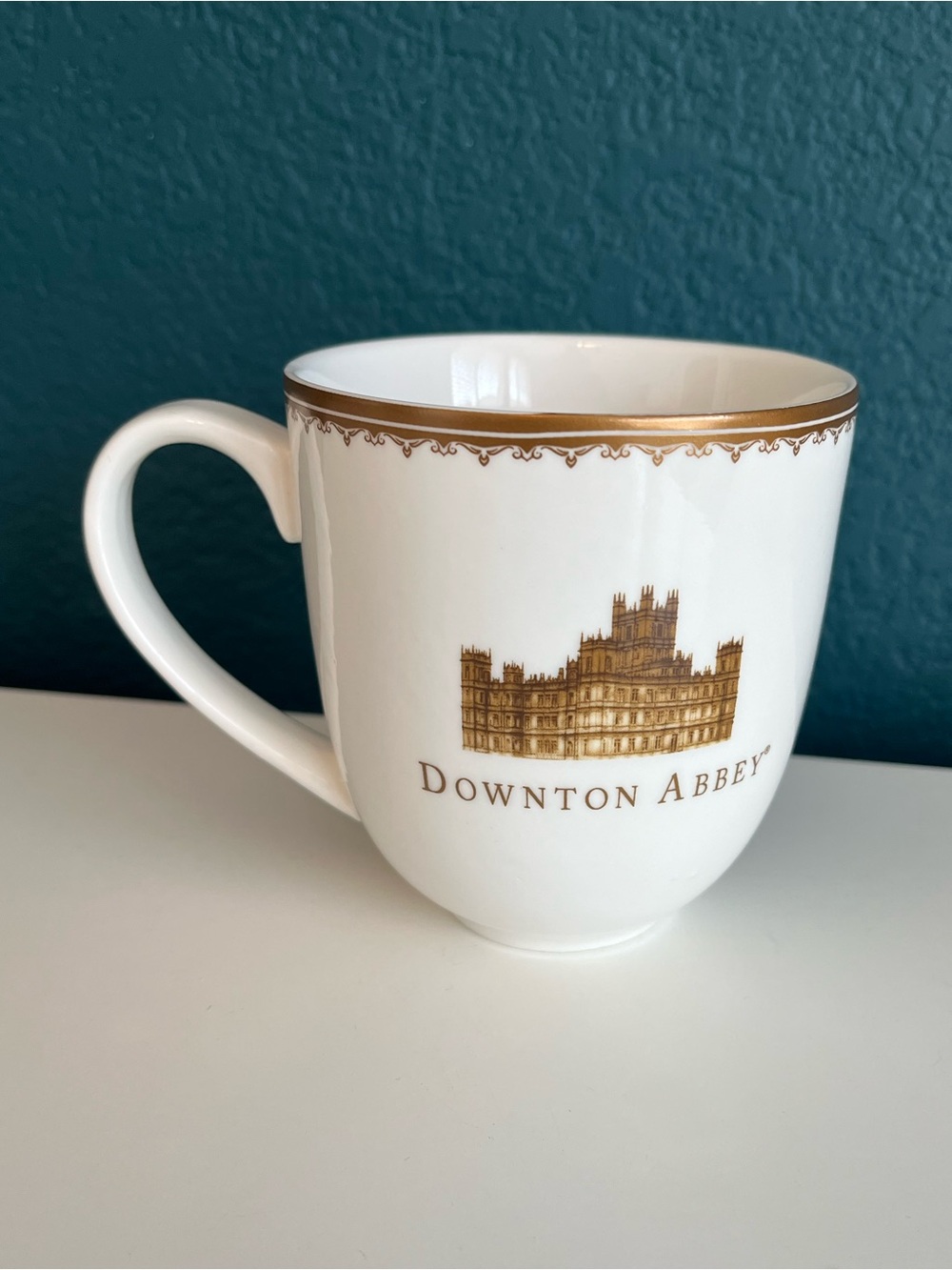 World Market Coffee Mug Downton Abbey 14 floz 2015 Violet The Dowager Countess